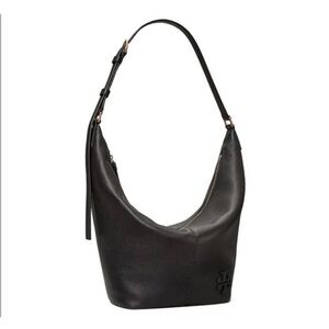 Tory Burch Black Bag with Logo. Comes with a dust bag